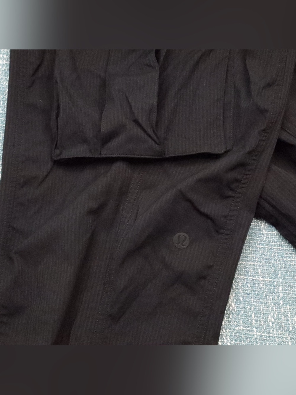 Lululemon Dance Studio Cargo Joggers Black Women's Size XXS Mid Rise Pants - Picture 11 of 13